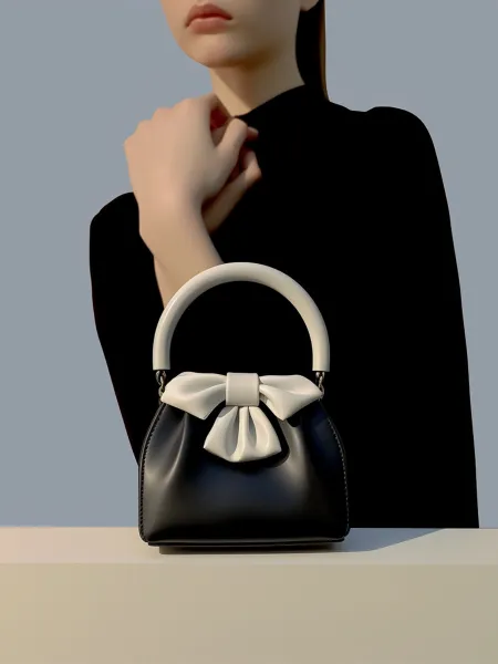 New Spring and Summer Style Pleated Handbag 